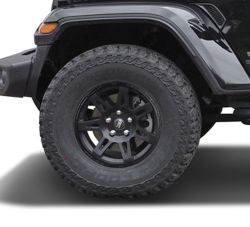 Kompletträder W-TEC Extreme 8,5x17 schwarz mit 315/70 R17 Cooper Discoverer ST Jeep Gladiator JT 20- mit TÜV 13535