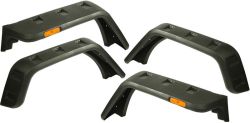 Kotflügelverbreiterung Set Hurricane Fender Flare Jeep Wrangler JK 07-17 Rugged Ridge 11640.09 Textured