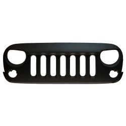 Kühlergrill Frontmaske böser Blick Angry Bird Old Style schwarz Jeep Wrangler JK 07-