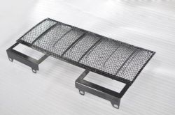 Kühlergrill Kühlerschutz Jeep Wrangler JK schwarz innen für BÖSER BLICK Frontgrill