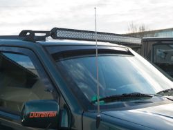 LED Bar Halter Scheinwerferhalter schwarz Jeep Grand Cherokee ZJ / ZG 92-98