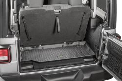 Laderaumwanne / Kofferraummatte schwarz Jeep Wrangler JL 18- 2-Türer hinter Rückbank Kurz 14259.1100 TruFit Rear Cargo Liner for