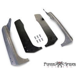 Lampenbügel für LED-Bars für 1x 50" Lightbar Jeep Wrangler TJ 96-06 Poison Spyder PSC45-28-R54