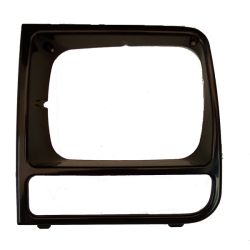 Lampenringe Hauptscheinwerfer schwarz vorne links Jeep Cherokee XJ 97-01 Rugged Ridge 12419.17 LH Black Headlight Bezel