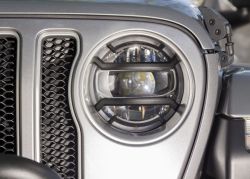 Lampenschutzgitter vorne Elite schwarz Jeep Wrangler JL 18- Rugged Ridge 11230.21 Elite Headlight Guards, Black; 18- JL