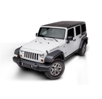 Böser Blick weiß PW7 Jeep Wrangler JK 07-18 Rugged Ridge 12034.41 NightHawk Light Brow, PW7; 07-18 Wrangler JK/JKU