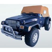 Nachthaube Braun Spice Jeep Wrangler TJ 92-06 Rugged Ridge 13316.37 Cab Cover, Spice, 92-06 Jeep Wrangler