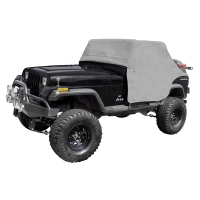 Nachthaube Grau Jeep Wrangler YJ 87-91 Rugged Ridge 13310.09 Cab Cover, Gray, 87-91 Jeep Wrangler YJ