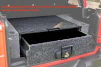 Outback modular Schublade mit Auszug 845x790x80 (außen in mm) grau Jeep Wrangler JL 18- ARB 37-RDRF790