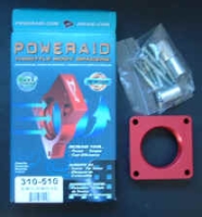 Poweraid Trottle Body Spacer  AIRAID 310-511 PowerAid Throttle Body Spacer for 91-02 Jeep Wrangler YJ, TJ, Cherokee XJ & Comanch