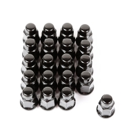 Radmutter 1/2" Set 20 Stück Stahl schwarz Jeep universal Rugged Ridge 16715.23 Wheel Lug Nut, Set of 20, Black, 1/2-20