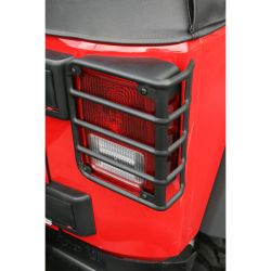 Rückleuchtenschutz Lampenschutzgitter schwarz Jeep Wrangler JK 07- 18 Rugged Ridge 11226.02