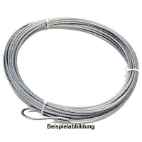 Stahlseil 15m x 4mm, MBK 9,0 KN ...