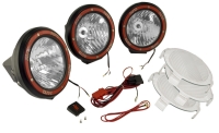 Scheinwerfer Zusatzscheinwerfer Offroad Light HID Set Kunststoff Ø 5"-127mm 35 Watt Stk.f Arbeitsscheinwerfer Rugged Ridge 15205