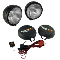 Scheinwerfer Zusatzscheinwerfer Offroad Light HID Set Stahl schwarz Ø 6"-152mm 35 Watt Stk.f Arbeitsscheinwerfer Rugged Ridge 15