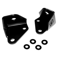 Scheinwerferhalter an A-Säule schwarz beschichtet Jeep Wrangler JK 07-18 EVO Manufacturing EVO-1125B