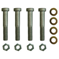 Schraubensatz Wechselsysteme und Kugelköpfe 4-Loch 60 mm