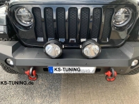 Seilwindeabdeckung Windenausschnit Frontstoßstange WARN ELITE für Jeep Wrangler JK JL ab 07 - MSR by KS 10-KS-NSR-2007