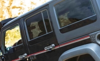 Seitenfenster Abdeckungen EVOLUTION Jeep Wrangler JK 07-17 4-Türer 5058