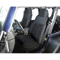 Sitzbezug Paar vorne schwarz Jeep Wrangler TJ 03-06