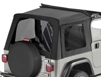 Getönte Scheiben für Supertop Set OEM Bestop Black Diamond Jeep Wrangler TJ  03-06 58128-35 Tinted Windows