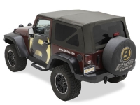 Softtop Ersatz Softtop Bestop Black Twill Jeep Wrangler JK 10-16 2-Türer 79846-17 Twill Replace-A-Top Bestop