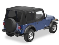 Softtop Ersatz Softtop Bestop Black Denim Jeep Wrangler YJ 88-95 51123-15 Replace-A-Top Bestop