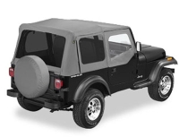Softtop Ersatz Softtop Bestop Charcoal grau Jeep Wrangler YJ 88-95 51123-09 Replace-A-Top Bestop