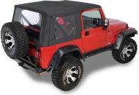 Softtop Ersatz Softtop Black Denim Jeep Wrangler TJ 97-06 Rugged Ridge 13725.15 XHD Soft Top