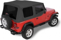Softtop Ersatz Softtop Black Denim Jeep Wrangler YJ 88-95 Rugged Ridge 13722.15 XHD Soft Top