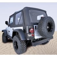 Softtop Ersatz Softtop Black Diamond Jeep Wrangler TJ 97-06 Rugged Ridge 13727.35 XHD Soft Top