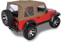 Softtop Ersatz Softtop Dark Tan Jeep Wrangler TJ 97-06 Rugged Ridge 13723.33 XHD Soft Top