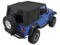 Softtop Ersatz Softtop für Ganzstahltüren Black Denim - Wrangler TJ 97 - 06_1