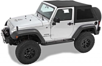 Softtop Ersatz Trektop NX Black Twill 2-Türer Jeep Wrangler JK 07-17 Bestop 59722-17 Replace-a-top