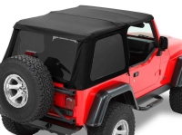 Softtop Ersatz Trektop NX Black Twill Jeep Wrangler TJ 96-06 Bestop 59720-17 Replace-a-top