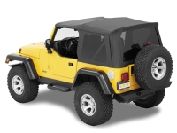 Softtop Jeep Wrangler TJ 97-06 Supertop NX ohne Türen Black Diamond Bestop 54720-35