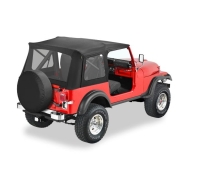 Softtop Supertop ohne Türen Supertop Classic Replacement Soft Top black denim AMC CJ  - 76 - 86