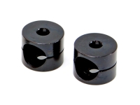 Spiegelbuchsen verstärkt universell Mirror Arm Bushings, Black, 55-86 Jeep CJ Models