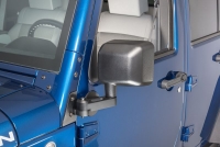 Spiegelhalter Kit mit Spiegeln Aluminium Jeep Wrangler JK ab BJ 07