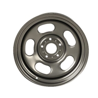 Stahlfelge 9x17 ET -12 gunmetal Jeep Wrangler JK 07-18 Rugged Ridge 15500.77 Steel Wheel Hub, Gun-metal, 17x9; 07-18 Wrangler