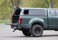 Standard Hardtop für Isuzu D-Max, X-Cab, '06/12->, flach, seitl. Schiebefenster