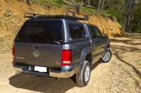 Standard Hardtop für VW Amarok Doka flach seitl. Schiebefenster