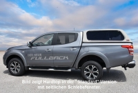 Touring Hardtop für Fiat Fullback ab '15, DOKA flach, seitl. Klappfenster 6-CLS58FFBTOUR