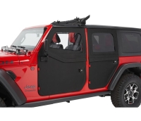 Teilbare Türe 2-Piece Full Fabric Doors rear hinten 2-tlg. Jeep Wrangler JL 18- 4-Türer Gladiator JT 20- Bestop 51751