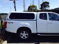 Touring Hardtop für Isuzu D-Max 06/12->, X-Cab, flach, seitliche Klappfenster