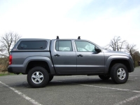 Touring Hardtop für VW Amarok Doka flach glatt seitliche Klappfenster