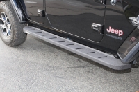 Trittbrett Stahl schwarz texturiert Jeep Wrangler JL 2018- 4-Türer Go Rhino 63450673PC RB10 Running Boards for 2018 Jeep Wrangle