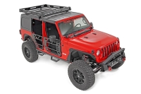 Tube Door Stahltüren Set Jeep Wrangler JL 4-Türer 18- Gladiator JT 20- Rough Country 10619 Front & Rear Steel Tube Doors for 18-