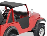 Türen Halbtüren-Set Black Crush - Jeep CJ5 55 - 75, CJ6 55 - 81