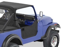 Türen Halbtüren-Set Black Denim - Jeep CJ7 81 - 86, Wrangler YJ 87 - 95